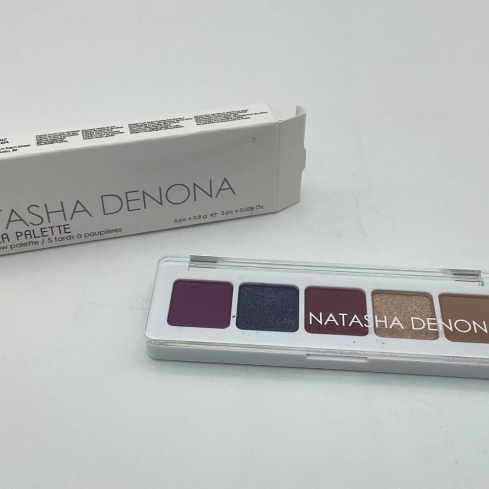 Natasha Denona Mini Lila Eyeshadow Palette With 5 Luxe Shades New In Box